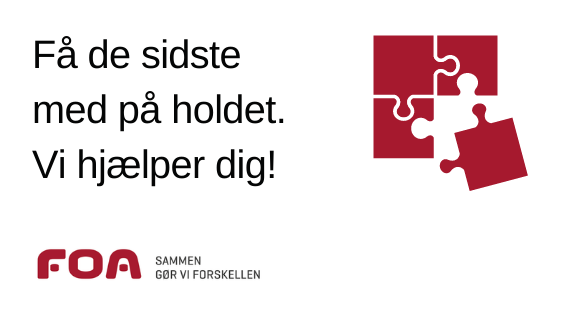 Få de sidste med på holdet - vi hjælper dig!
